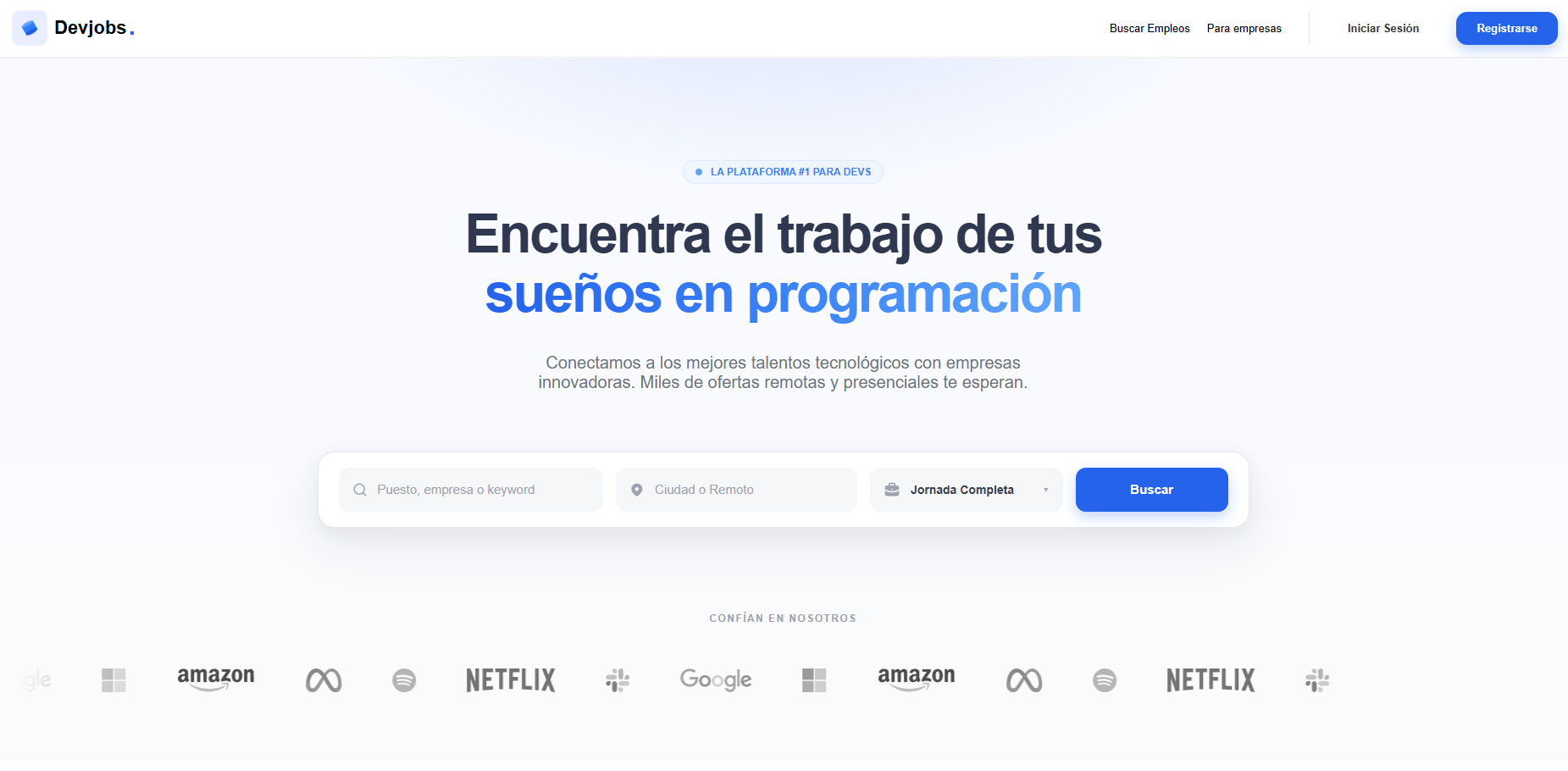 DevJobs screenshot 1